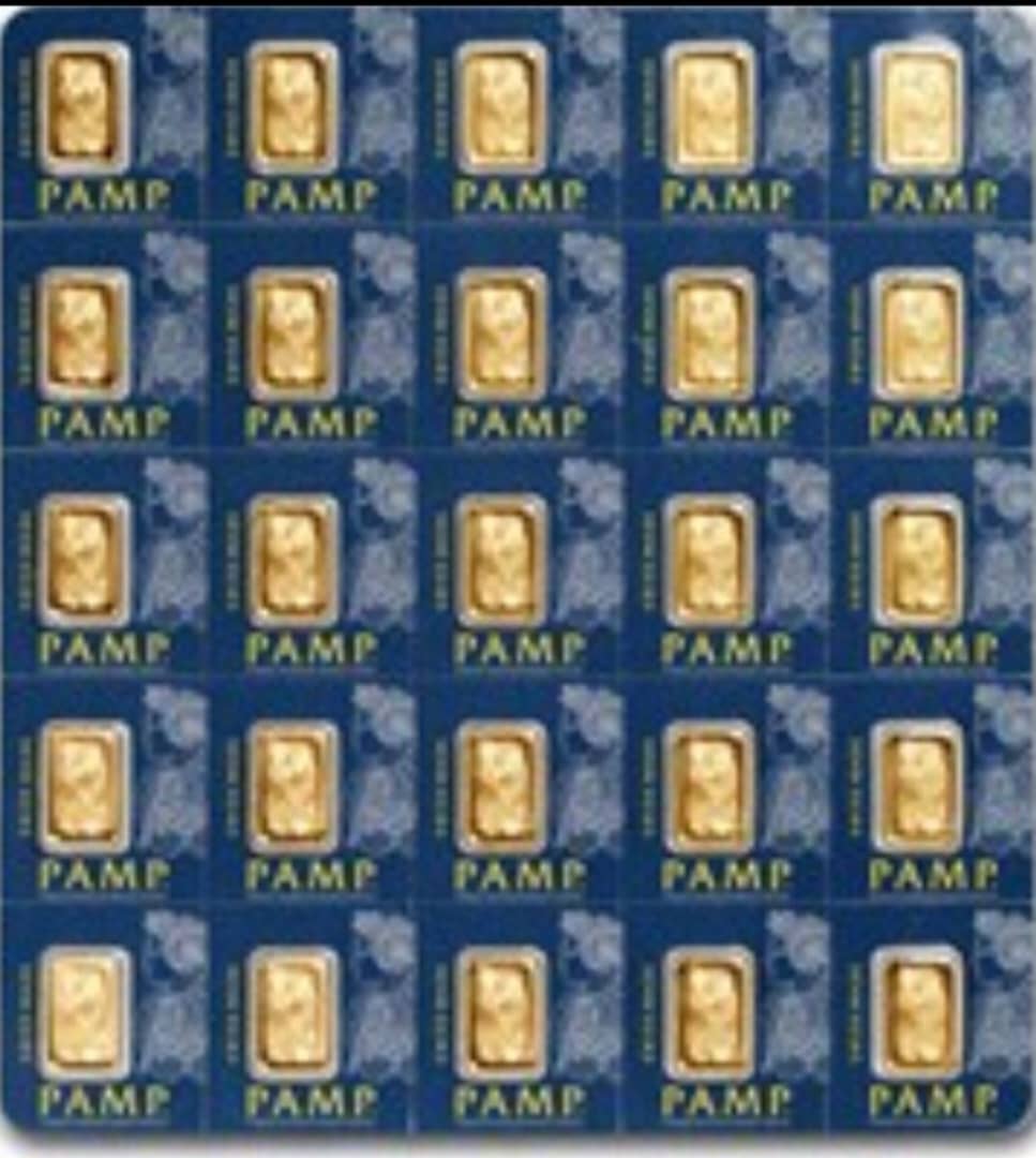 شمش پمپ طلا 1 گرمی 24 عیار PAMP